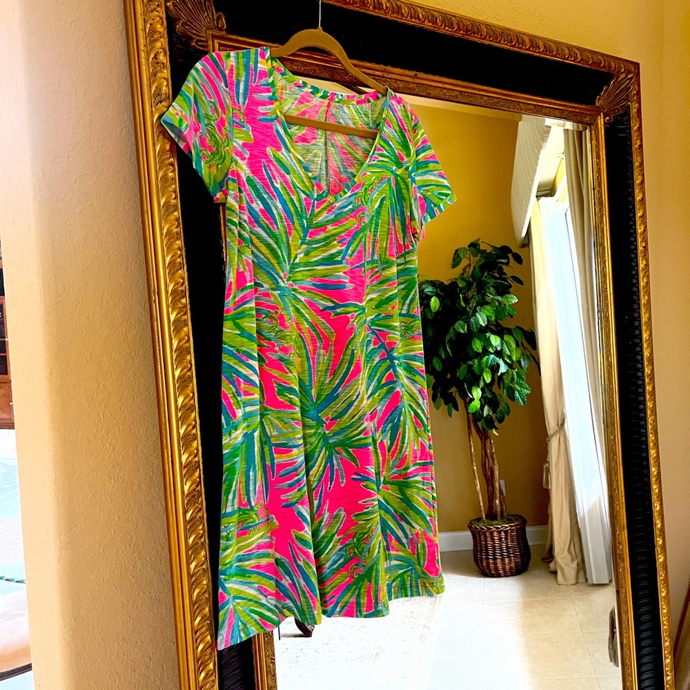 Lilly Pulitzer T-shirt dress.